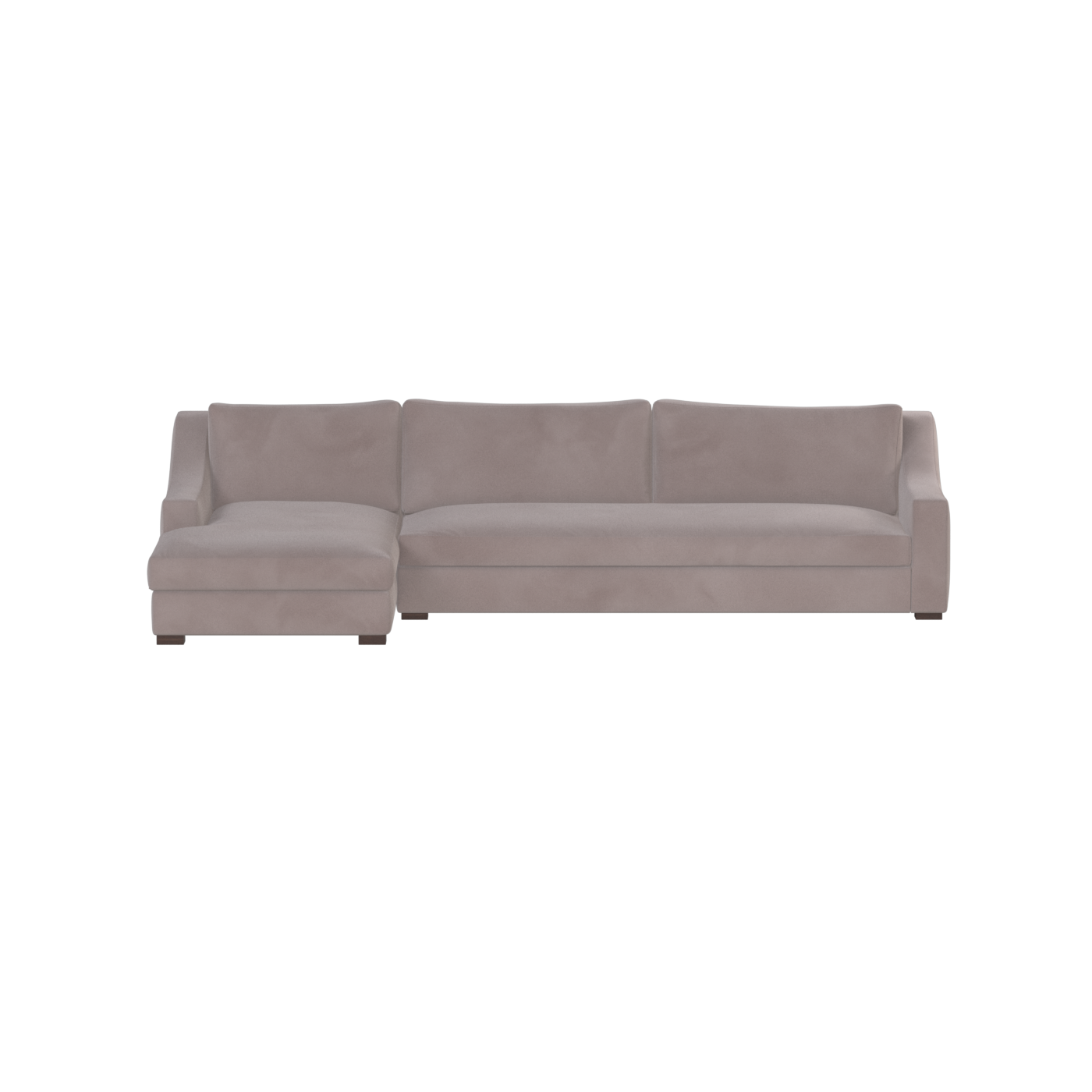 Louis Sectional Sofa — Low-Profile Modular Corner Layout