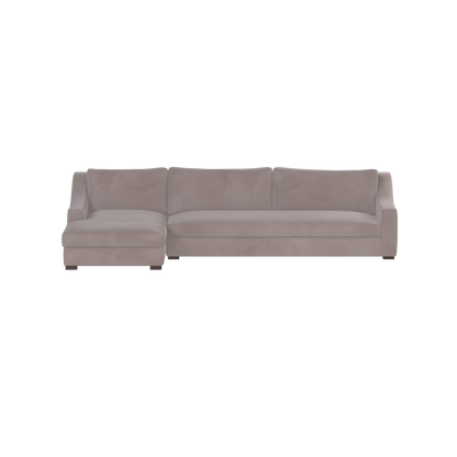 Louis Sectional Sofa — Low-Profile Modular Corner Layout