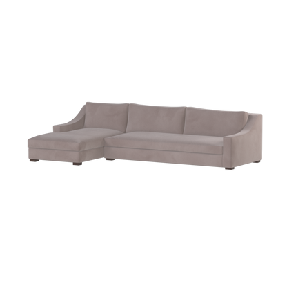 Louis Sectional Sofa — Low-Profile Modular Corner Layout