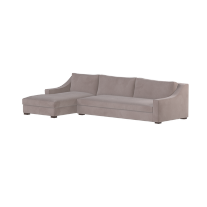 Louis Sectional Sofa — Low-Profile Modular Corner Layout