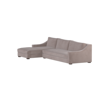 Louis Sectional Sofa — Low-Profile Modular Corner Layout