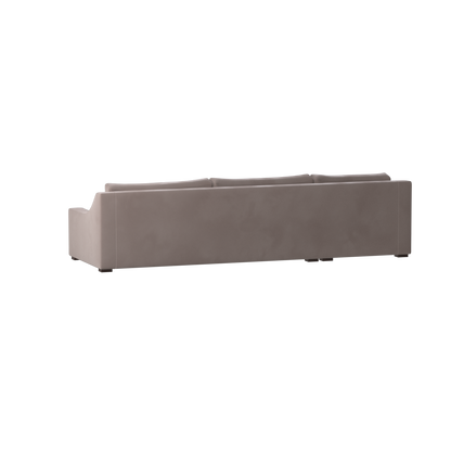 Louis Sectional Sofa — Low-Profile Modular Corner Layout