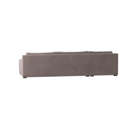 Louis Sectional Sofa — Low-Profile Modular Corner Layout