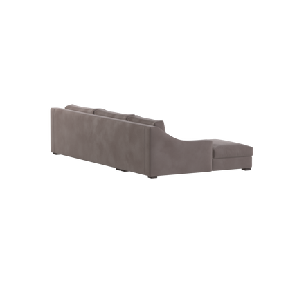 Louis Sectional Sofa — Low-Profile Modular Corner Layout