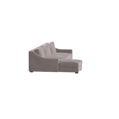Louis Sectional Sofa — Low-Profile Modular Corner Layout