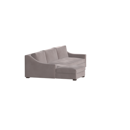 Louis Sectional Sofa — Low-Profile Modular Corner Layout