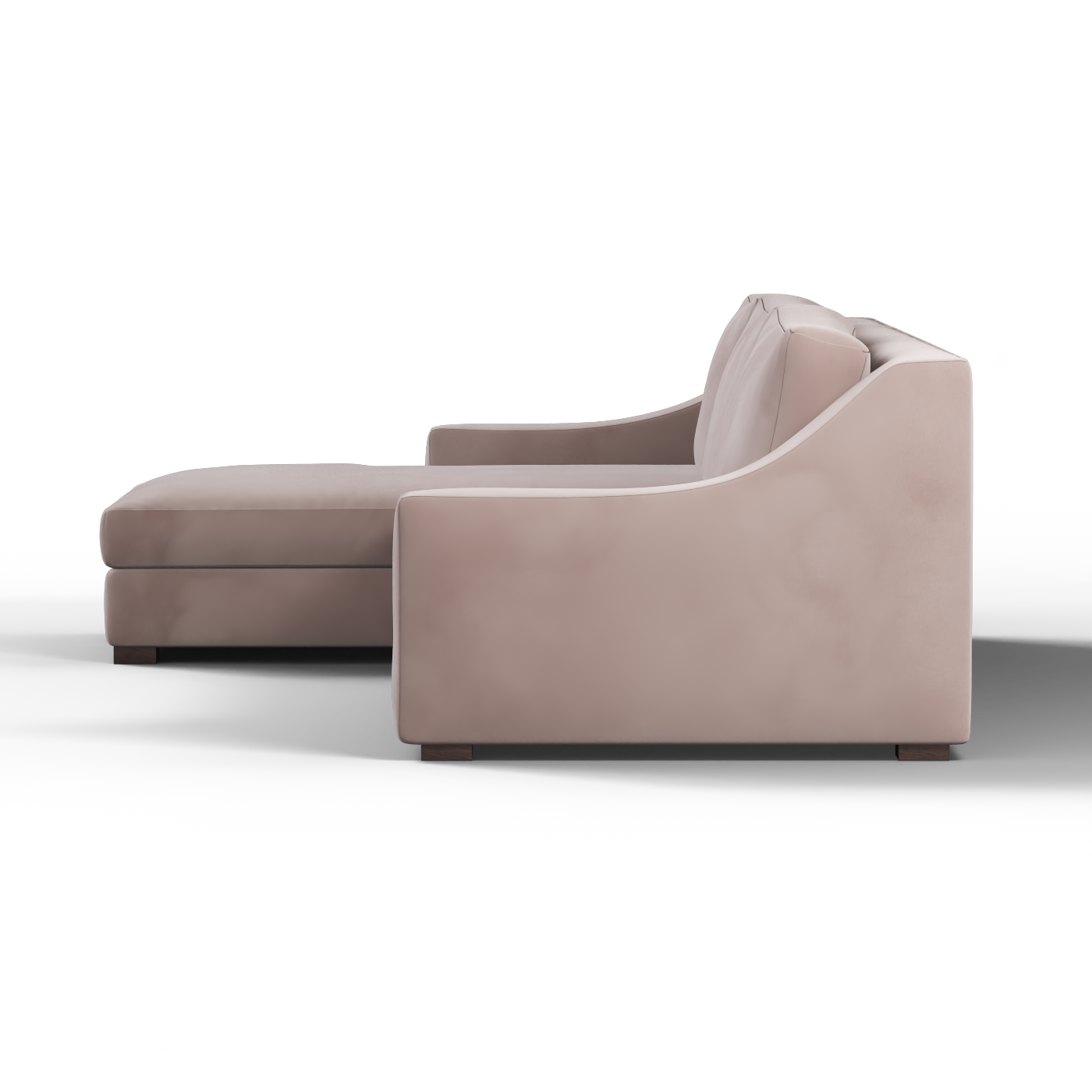 Louis Sectional Sofa — Low-Profile Modular Corner Layout