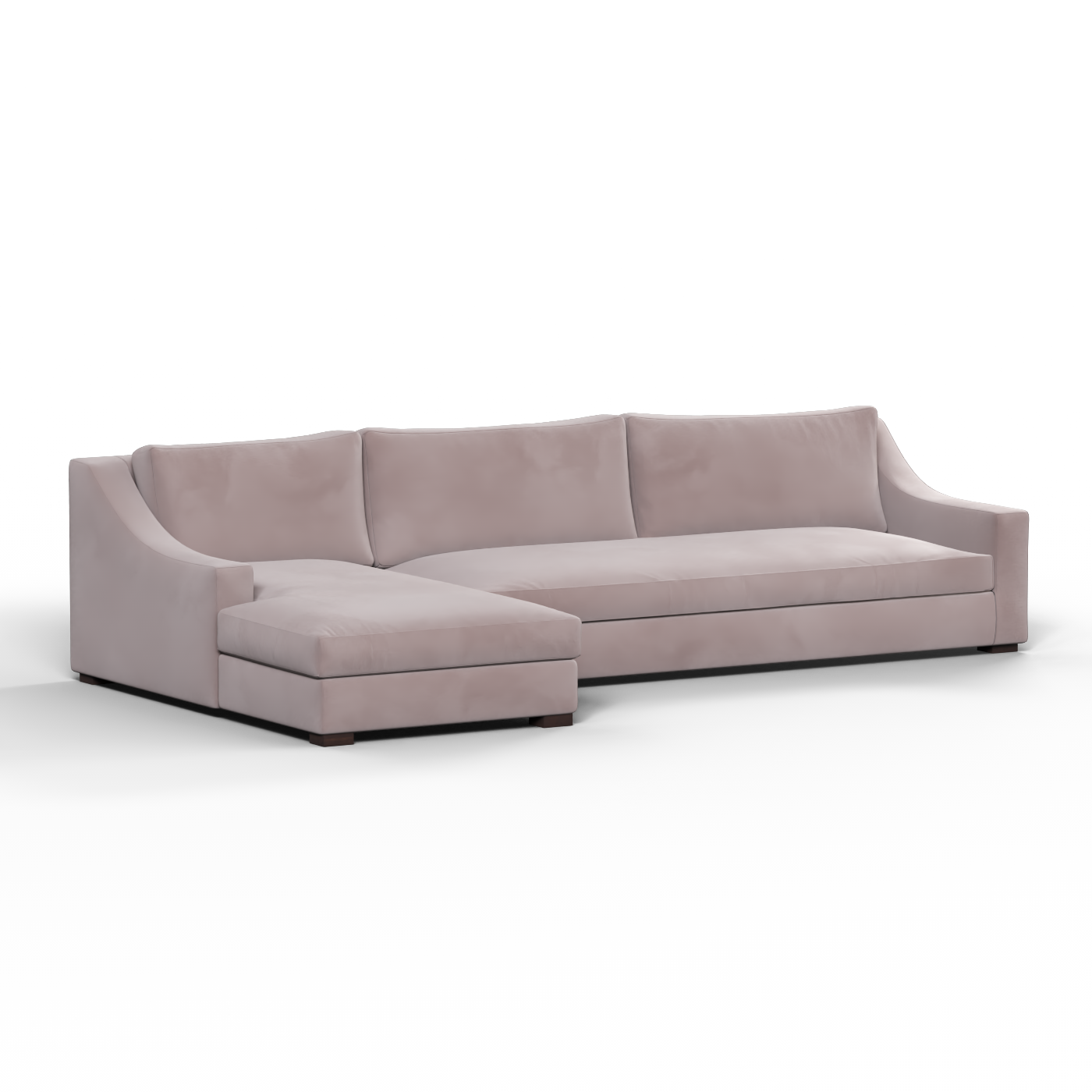 Louis Sectional Sofa — Low-Profile Modular Corner Layout