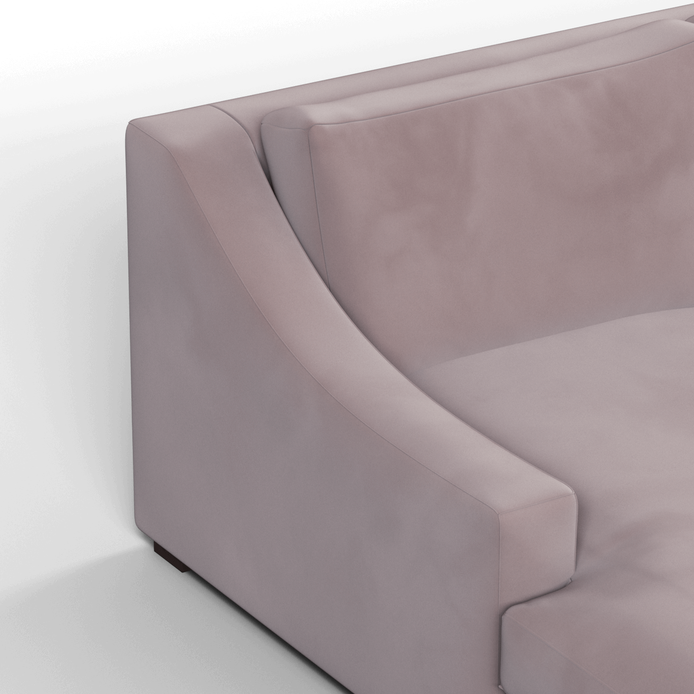Louis Sectional Sofa — Low-Profile Modular Corner Layout