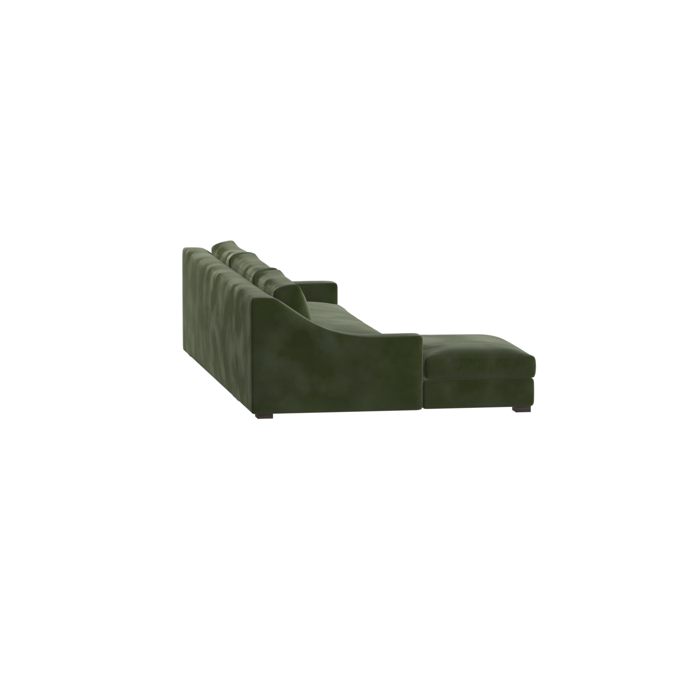 Louis Sectional Sofa — Low-Profile Modular Corner Layout