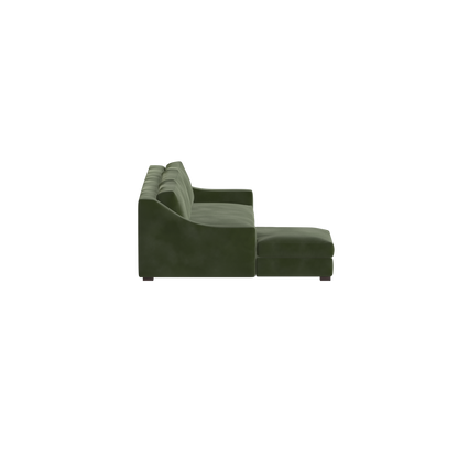 Louis Sectional Sofa — Low-Profile Modular Corner Layout