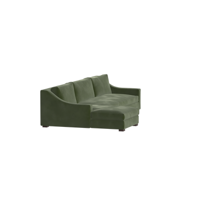 Louis Sectional Sofa — Low-Profile Modular Corner Layout