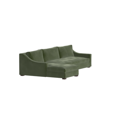 Louis Sectional Sofa — Low-Profile Modular Corner Layout