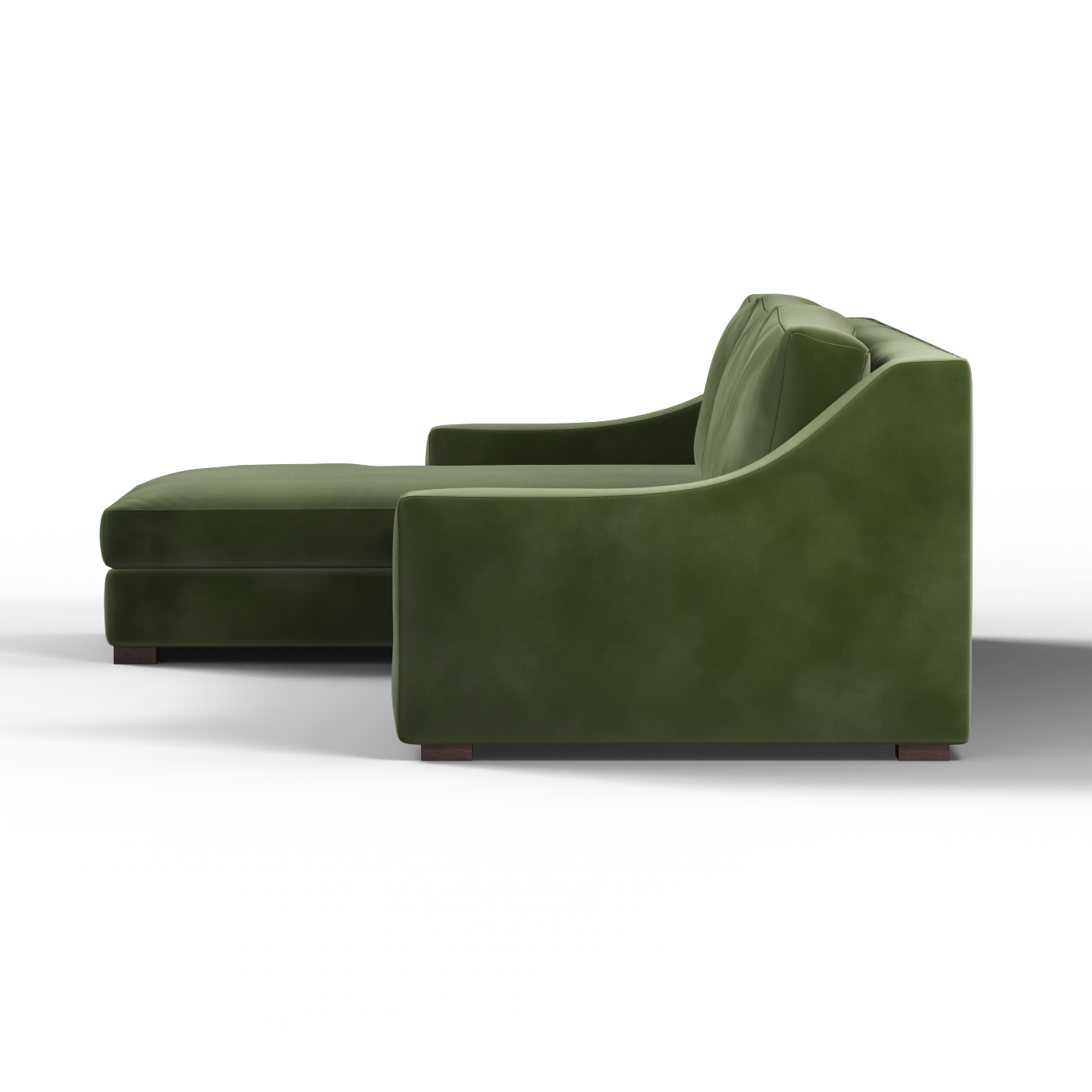 Louis Sectional Sofa — Low-Profile Modular Corner Layout