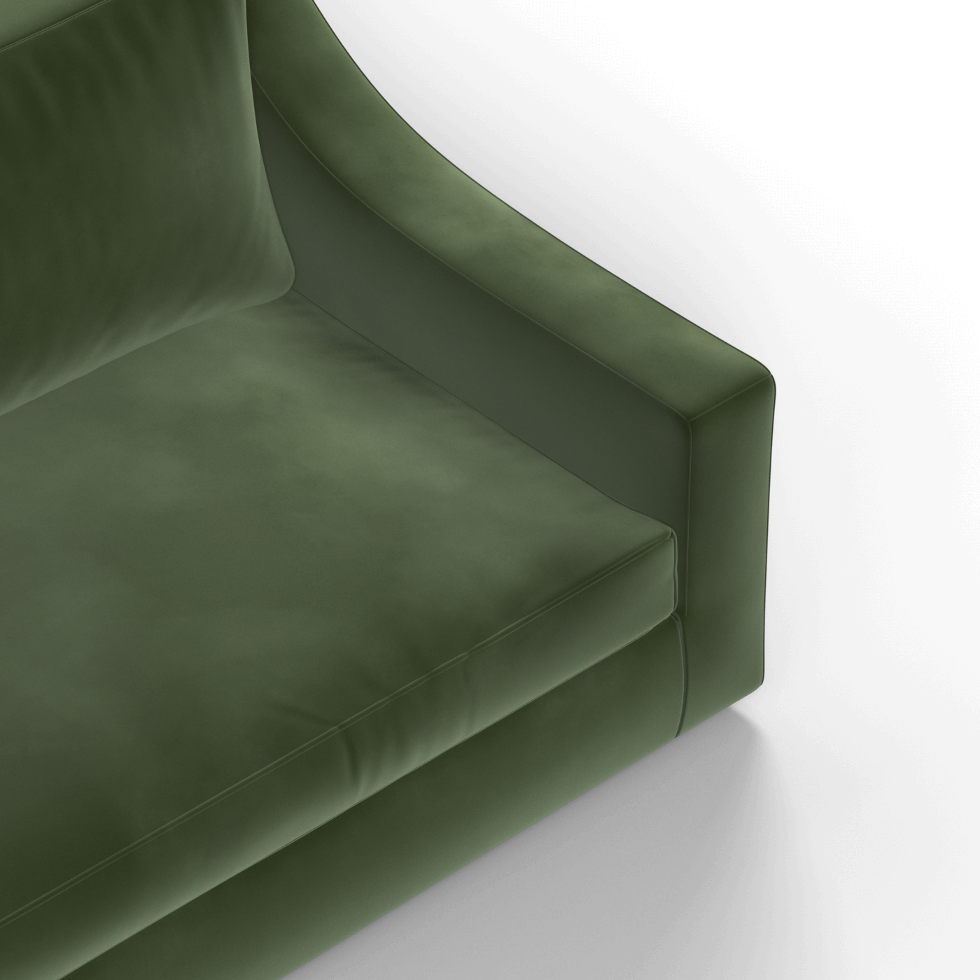 Louis Sectional Sofa — Low-Profile Modular Corner Layout