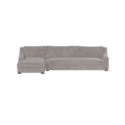 Louis Sectional Sofa — Low-Profile Modular Corner Layout