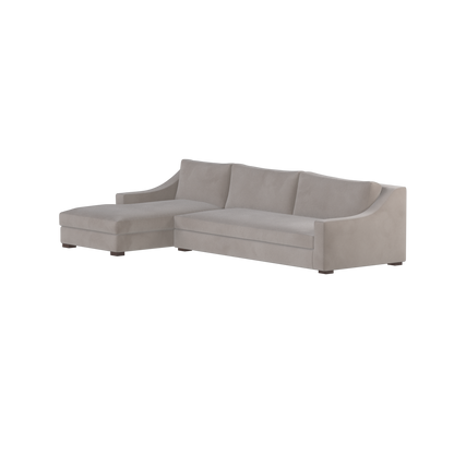Louis Sectional Sofa — Low-Profile Modular Corner Layout