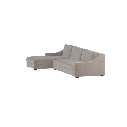 Louis Sectional Sofa — Low-Profile Modular Corner Layout