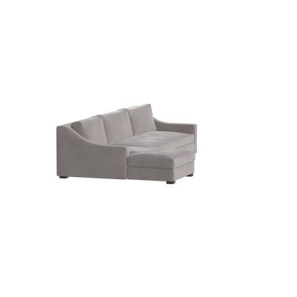 Louis Sectional Sofa — Low-Profile Modular Corner Layout