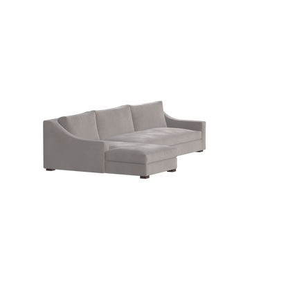Louis Sectional Sofa — Low-Profile Modular Corner Layout