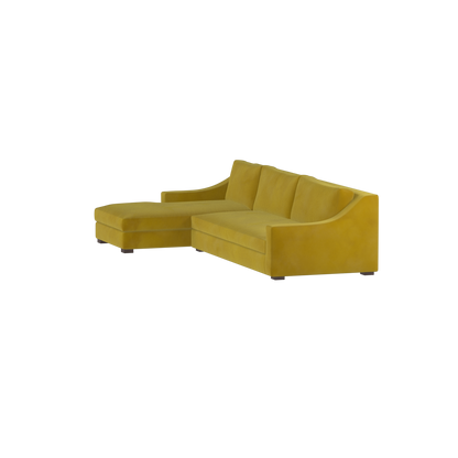 Louis Sectional Sofa — Low-Profile Modular Corner Layout