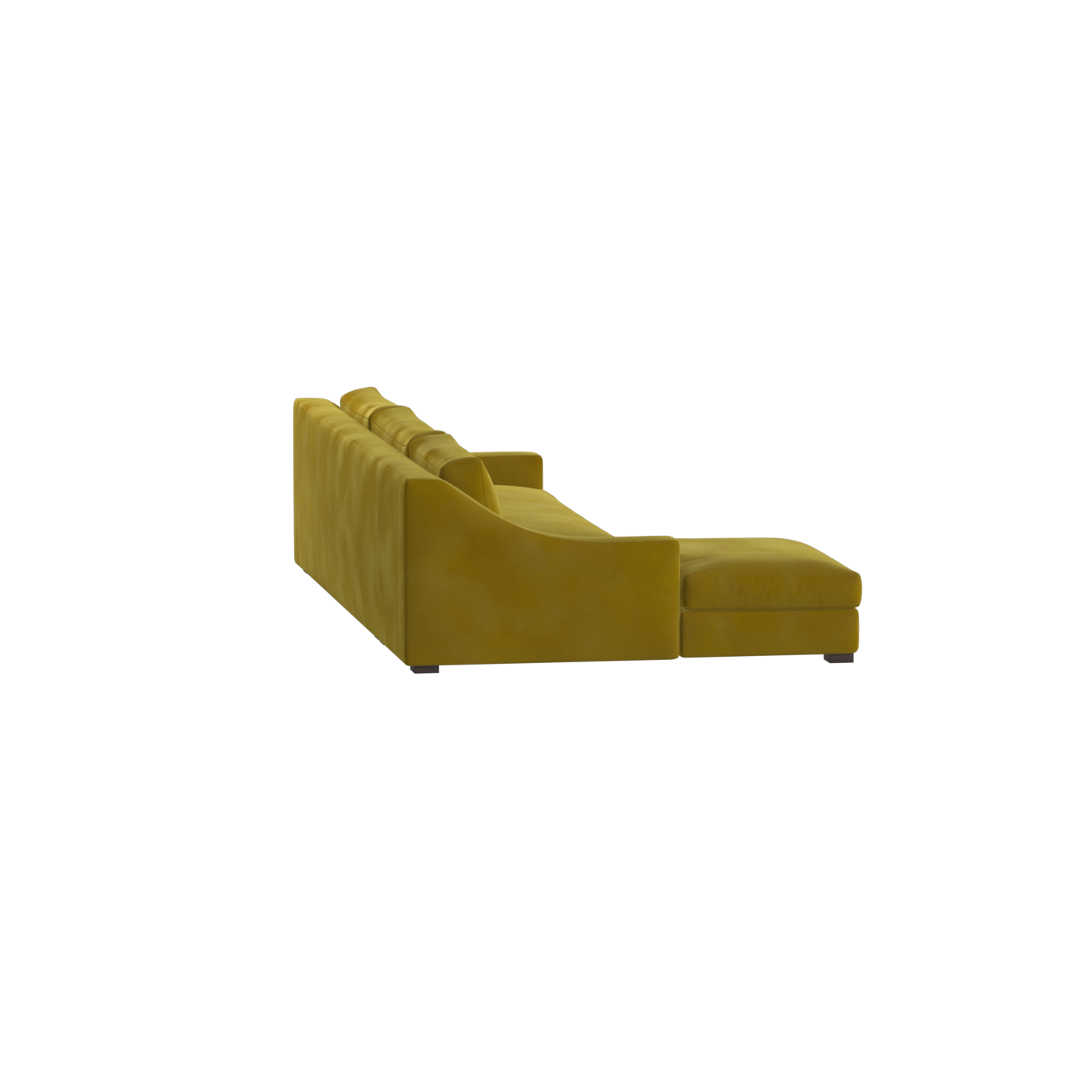 Louis Sectional Sofa — Low-Profile Modular Corner Layout