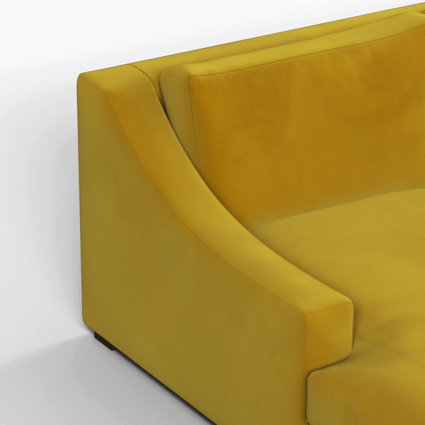 Louis Sectional Sofa — Low-Profile Modular Corner Layout