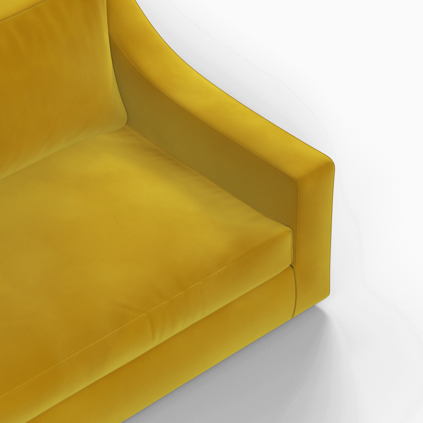 Louis Sectional Sofa — Low-Profile Modular Corner Layout