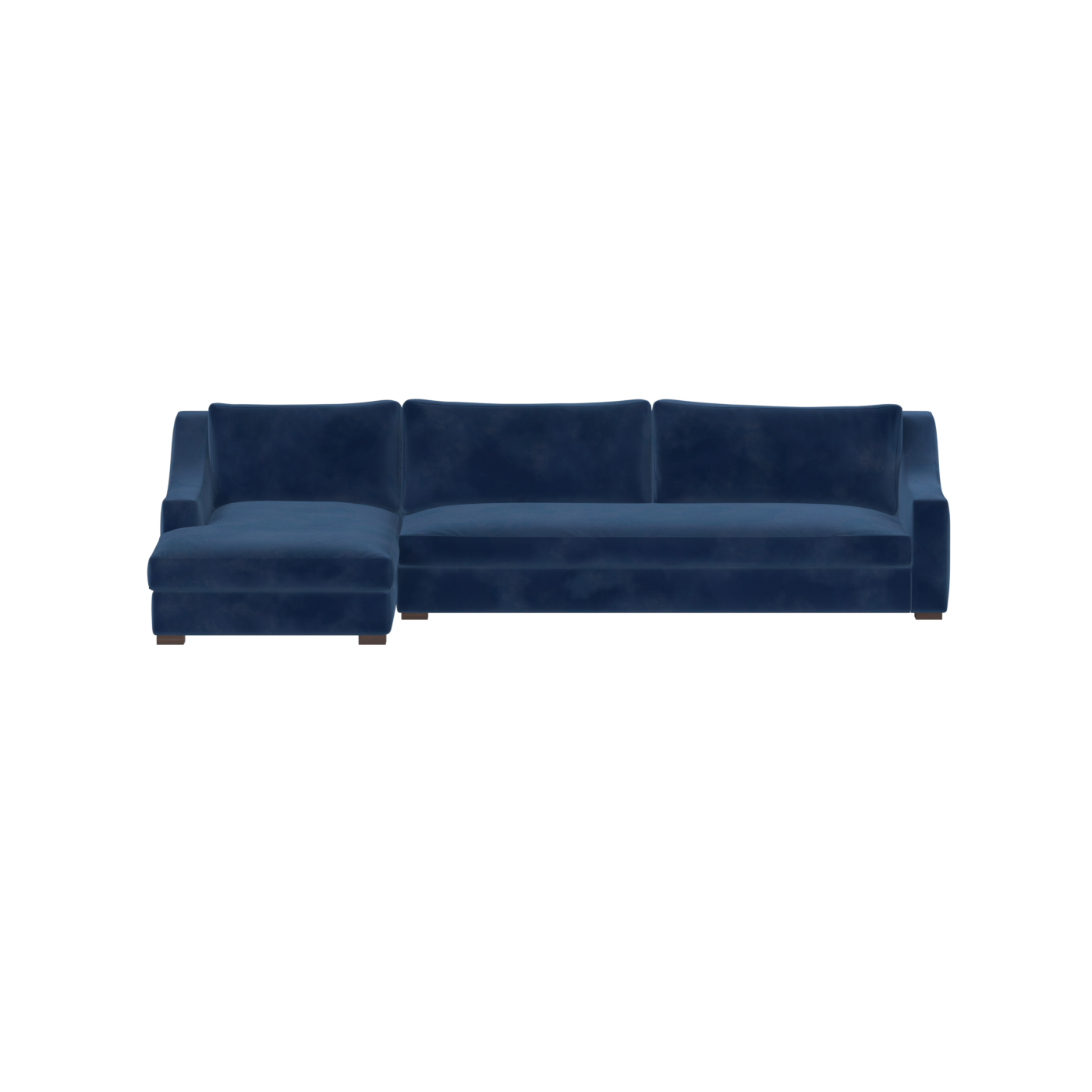 Louis Sectional Sofa — Low-Profile Modular Corner Layout