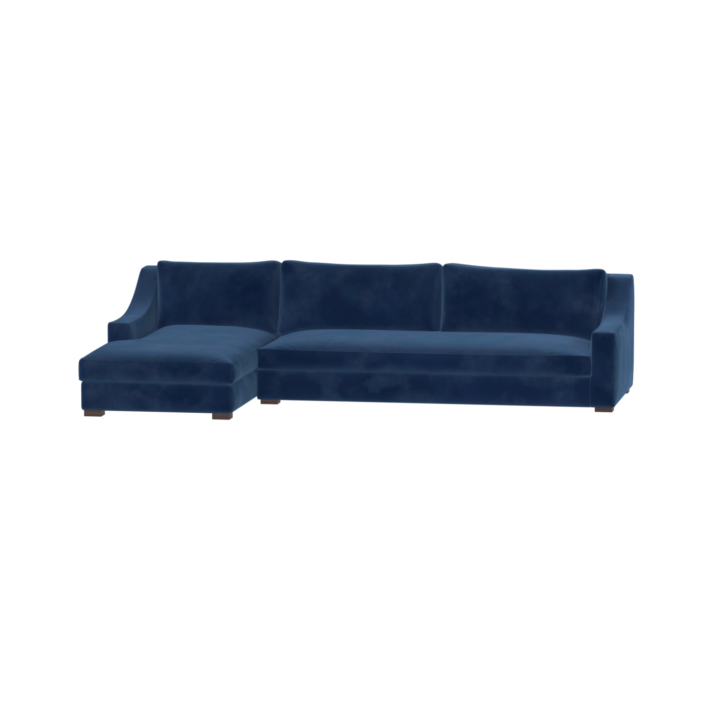 Louis Sectional Sofa — Low-Profile Modular Corner Layout