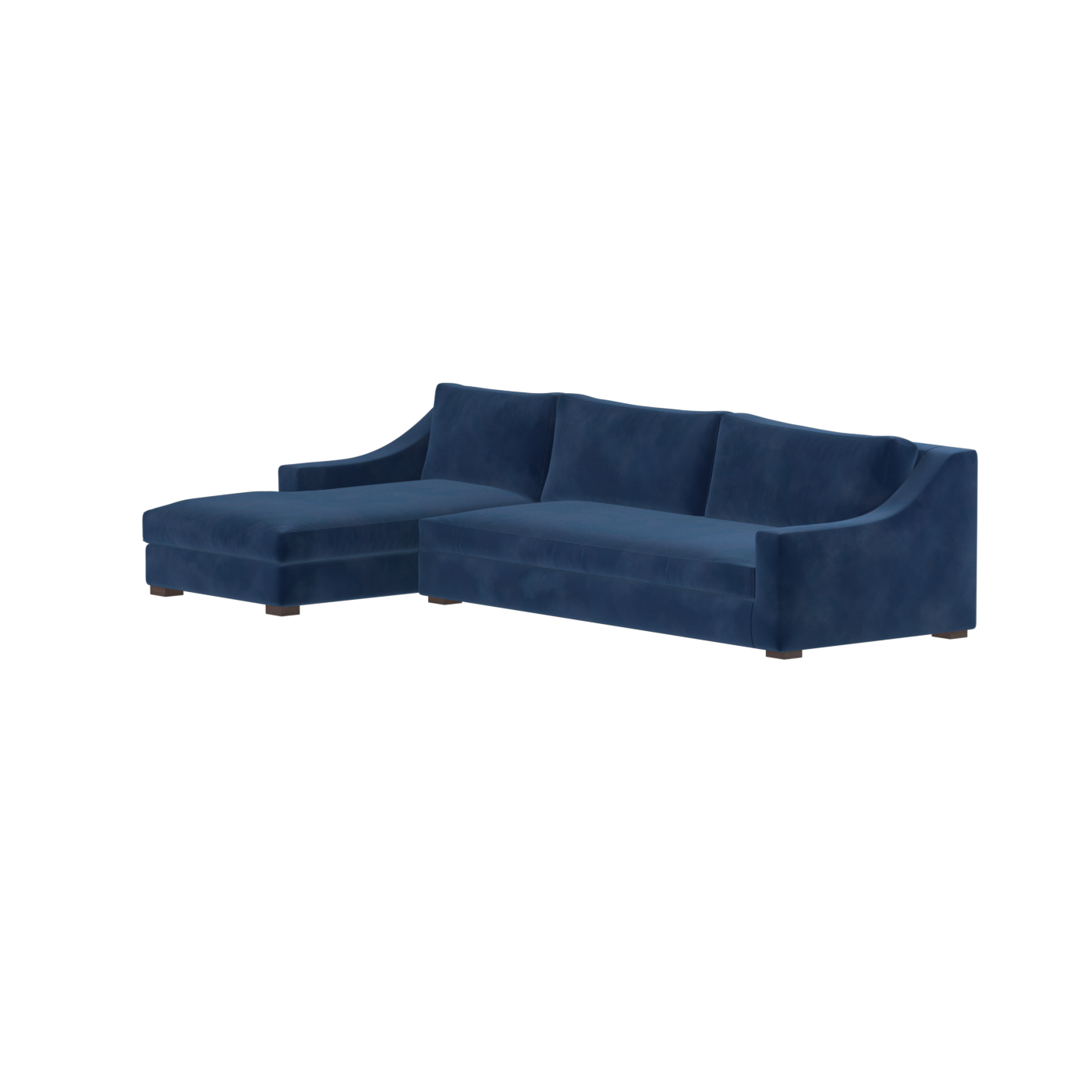 Louis Sectional Sofa — Low-Profile Modular Corner Layout