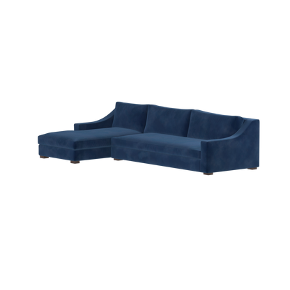 Louis Sectional Sofa — Low-Profile Modular Corner Layout