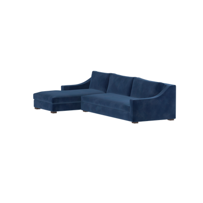 Louis Sectional Sofa — Low-Profile Modular Corner Layout