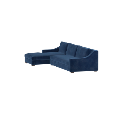 Louis Sectional Sofa — Low-Profile Modular Corner Layout