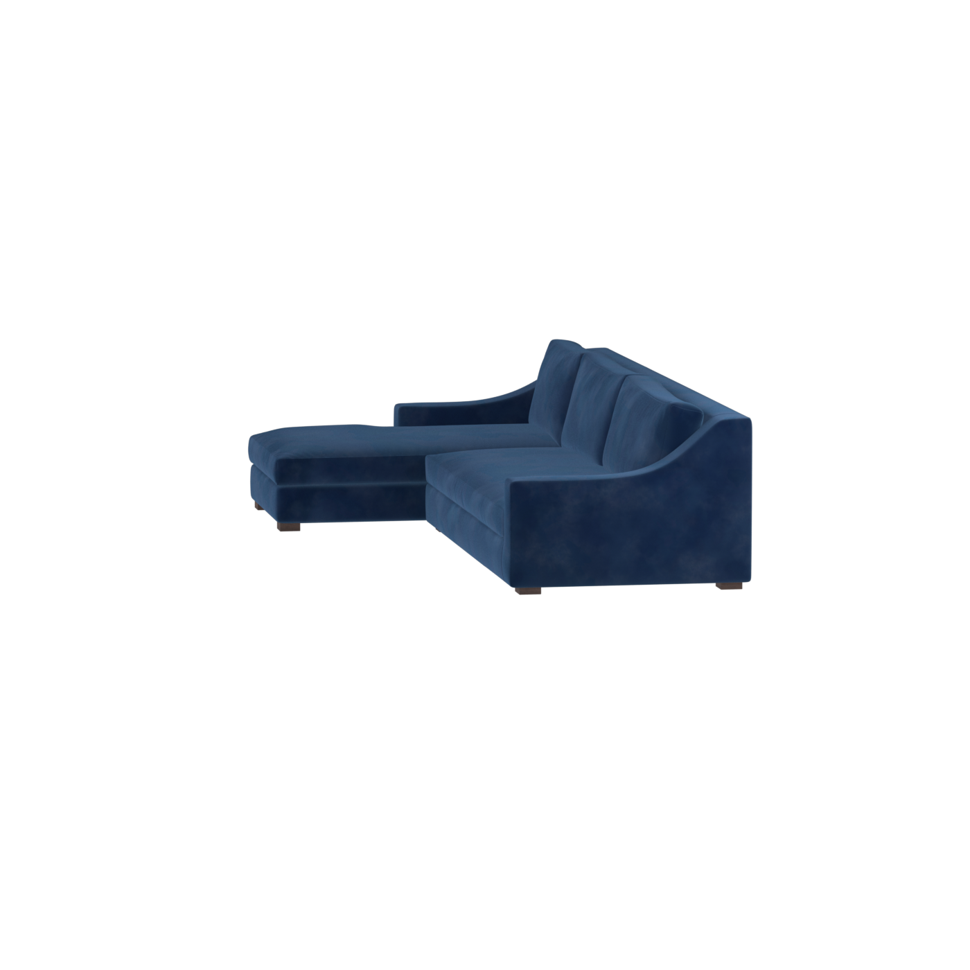 Louis Sectional Sofa — Low-Profile Modular Corner Layout