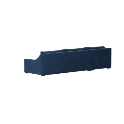 Louis Sectional Sofa — Low-Profile Modular Corner Layout