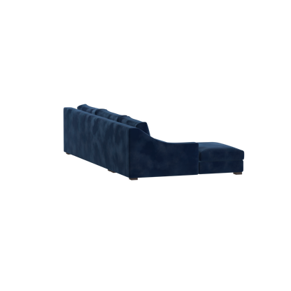 Louis Sectional Sofa — Low-Profile Modular Corner Layout