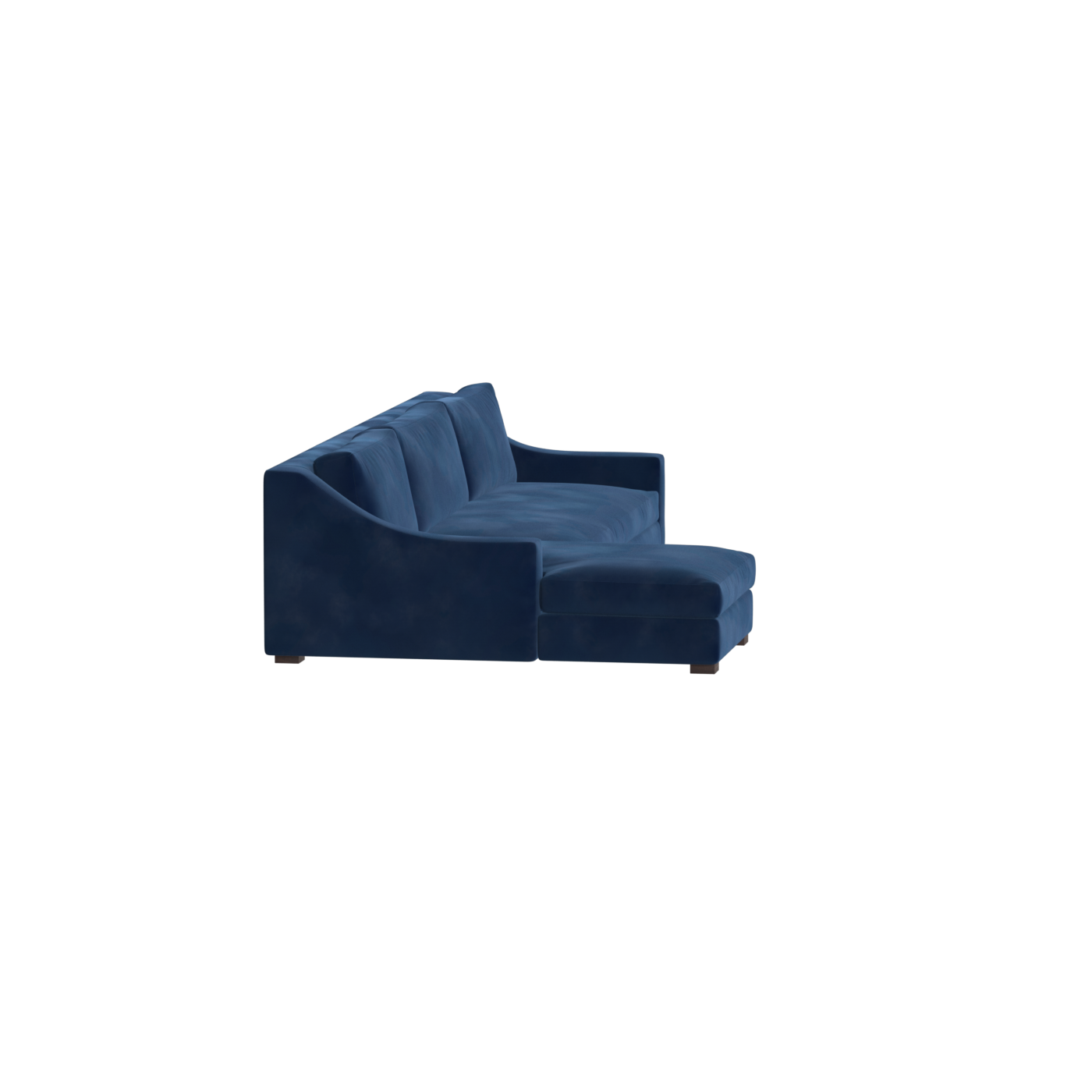 Louis Sectional Sofa — Low-Profile Modular Corner Layout