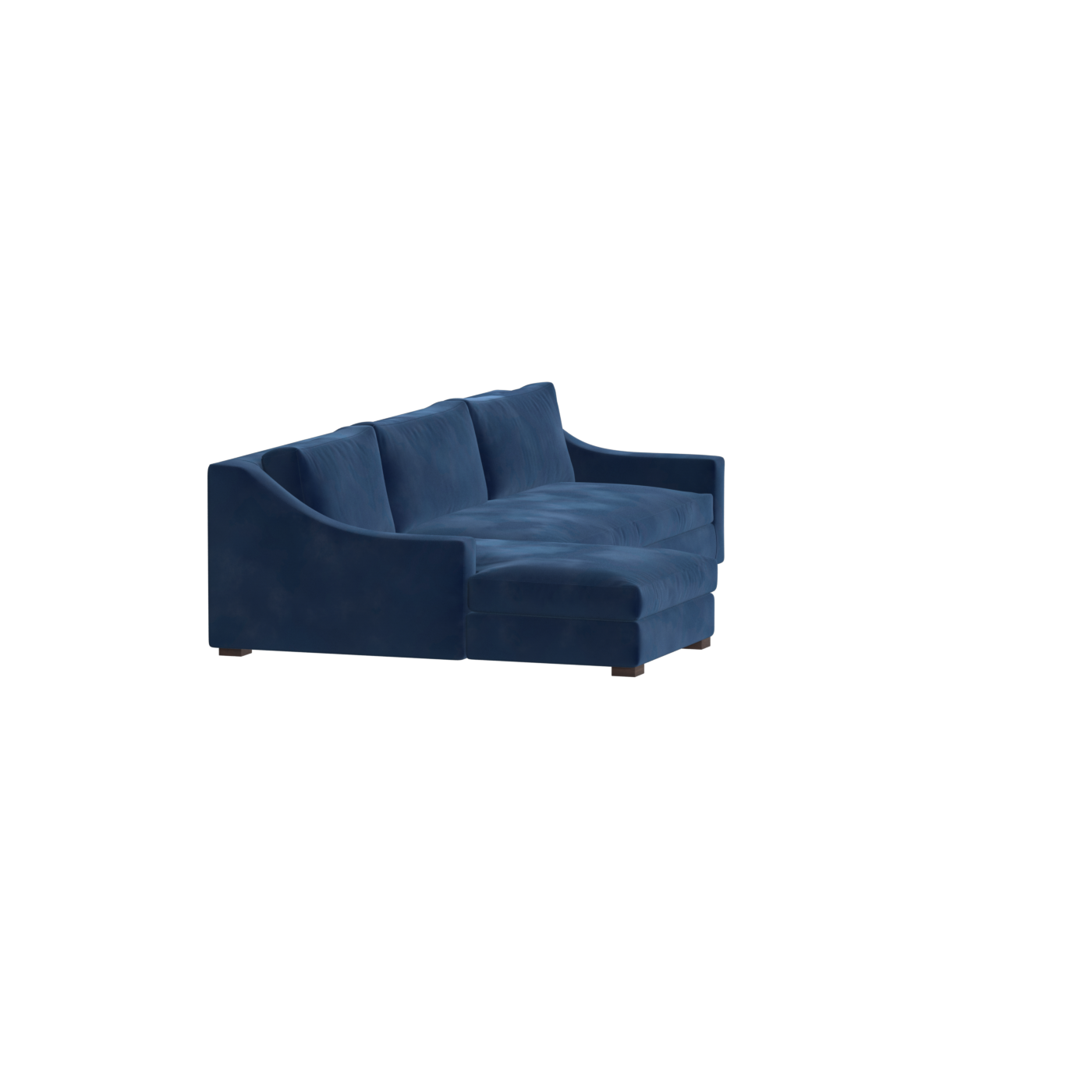 Louis Sectional Sofa — Low-Profile Modular Corner Layout
