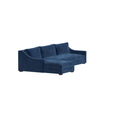 Louis Sectional Sofa — Low-Profile Modular Corner Layout