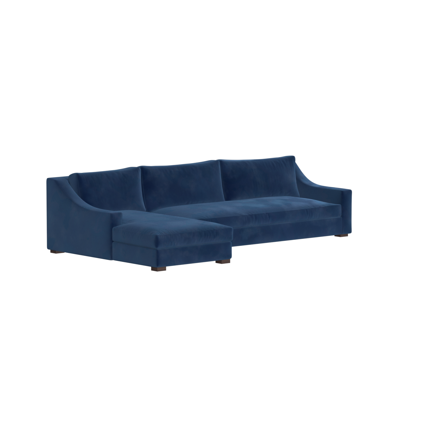 Louis Sectional Sofa — Low-Profile Modular Corner Layout