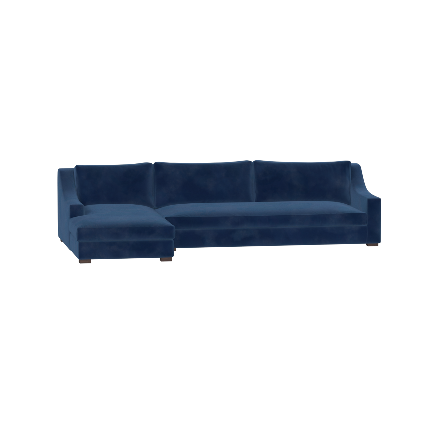 Louis Sectional Sofa — Low-Profile Modular Corner Layout