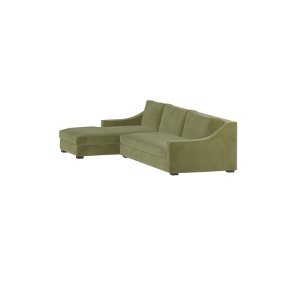 Louis Sectional Sofa — Low-Profile Modular Corner Layout