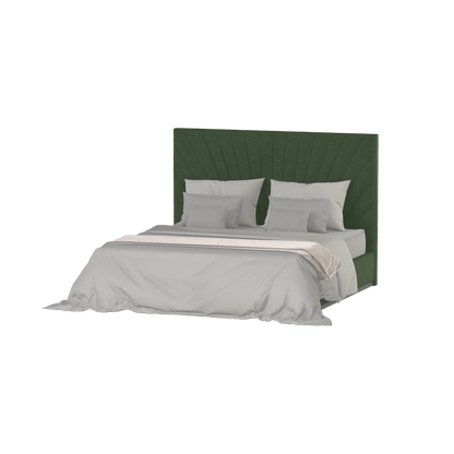 Lucia Bed With High Refined Headboard