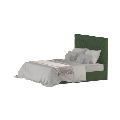 Lucia Bed With High Refined Headboard