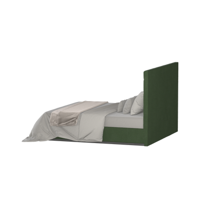 Lucia Bed With High Refined Headboard