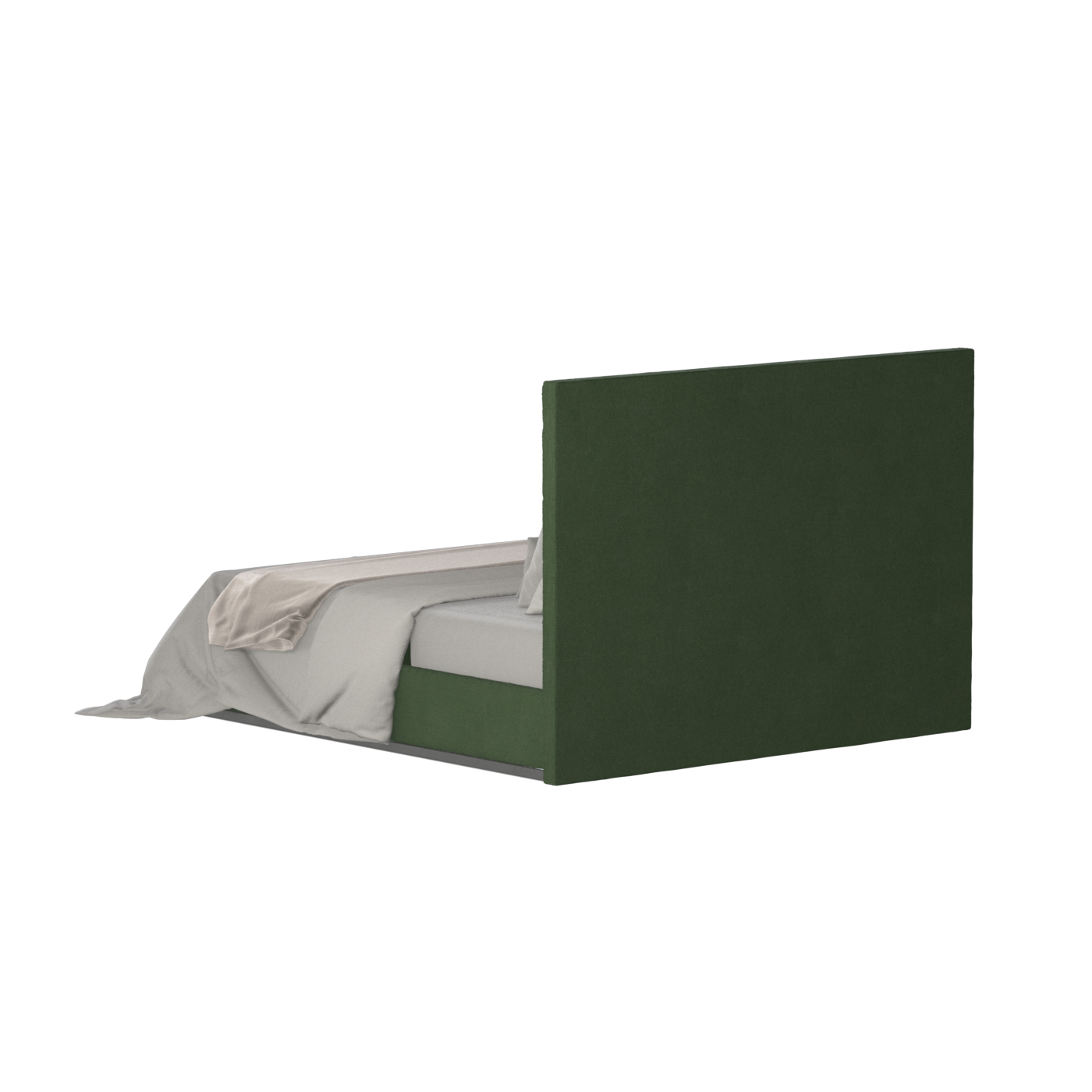 Lucia Bed With High Refined Headboard