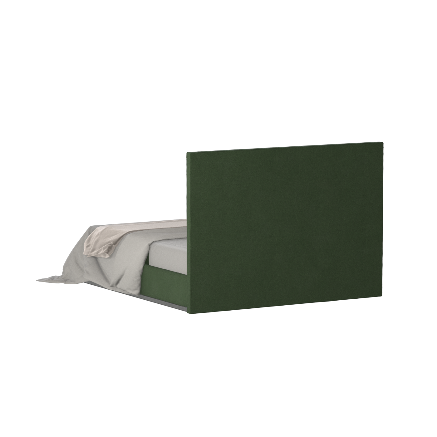 Lucia Bed With High Refined Headboard