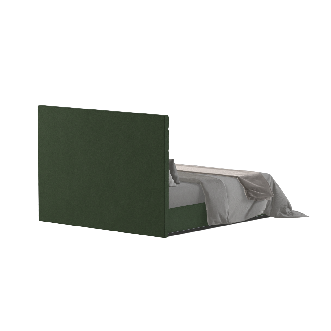 Lucia Bed With High Refined Headboard