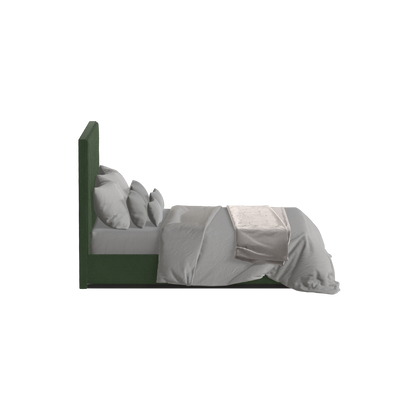 Lucia Bed With High Refined Headboard